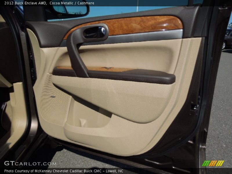 Cocoa Metallic / Cashmere 2012 Buick Enclave AWD