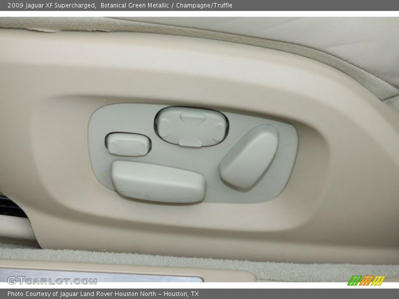 Botanical Green Metallic / Champagne/Truffle 2009 Jaguar XF Supercharged