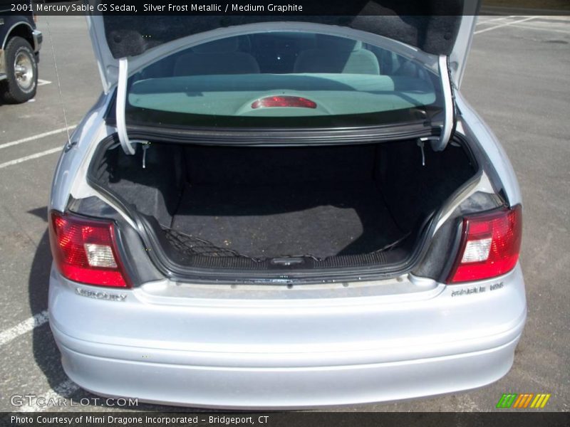 Silver Frost Metallic / Medium Graphite 2001 Mercury Sable GS Sedan