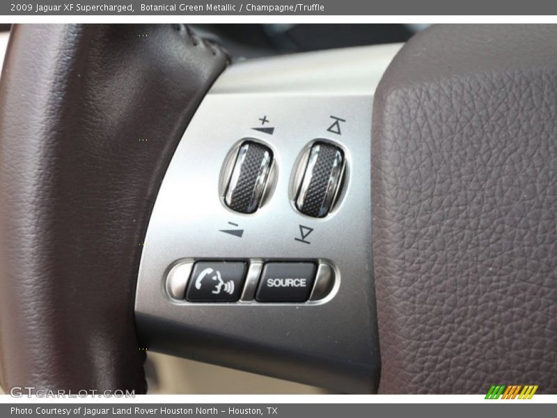 Controls of 2009 XF Supercharged
