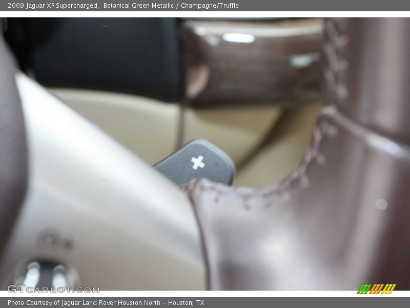 Botanical Green Metallic / Champagne/Truffle 2009 Jaguar XF Supercharged