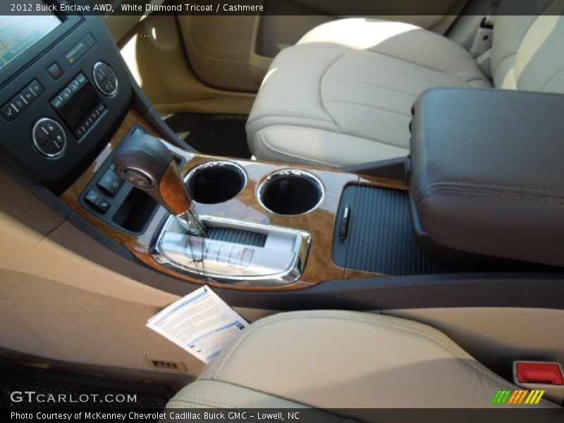 White Diamond Tricoat / Cashmere 2012 Buick Enclave AWD