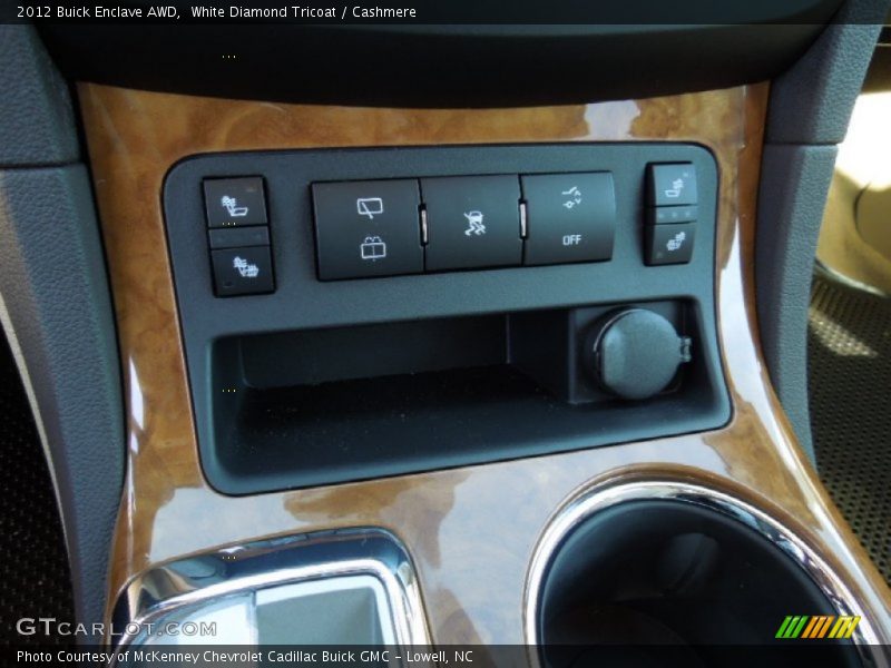 White Diamond Tricoat / Cashmere 2012 Buick Enclave AWD