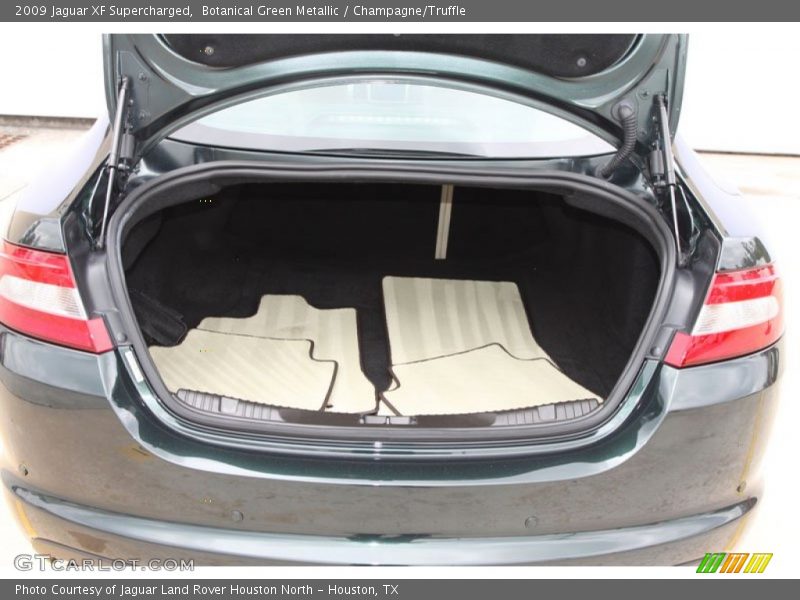 Botanical Green Metallic / Champagne/Truffle 2009 Jaguar XF Supercharged