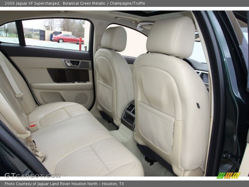 Botanical Green Metallic / Champagne/Truffle 2009 Jaguar XF Supercharged
