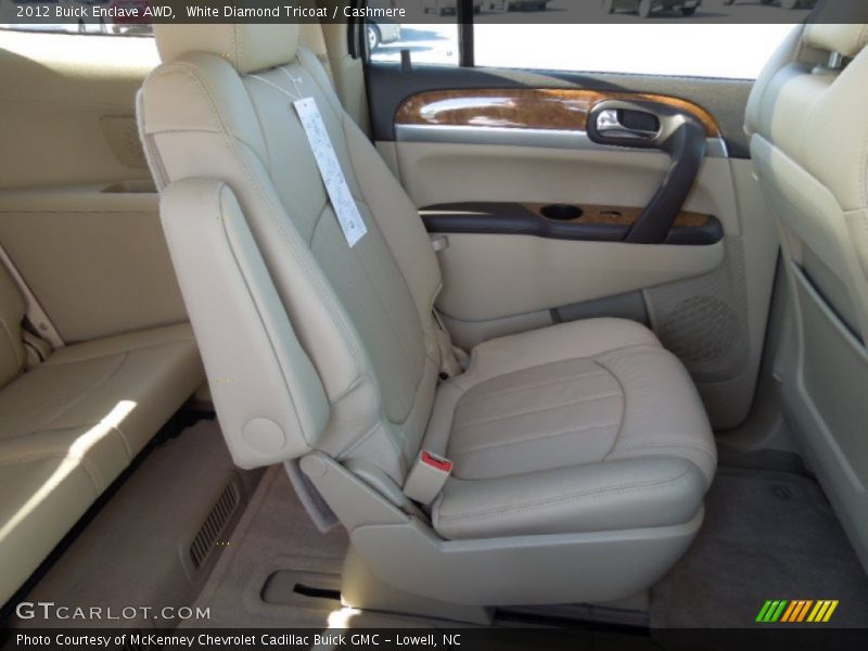 White Diamond Tricoat / Cashmere 2012 Buick Enclave AWD