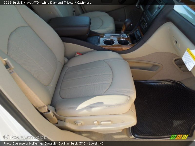 White Diamond Tricoat / Cashmere 2012 Buick Enclave AWD