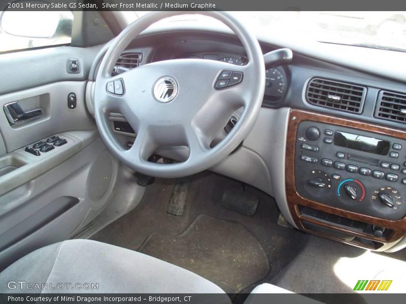 Silver Frost Metallic / Medium Graphite 2001 Mercury Sable GS Sedan