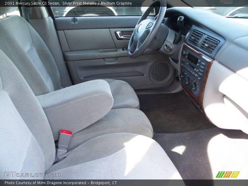 Silver Frost Metallic / Medium Graphite 2001 Mercury Sable GS Sedan