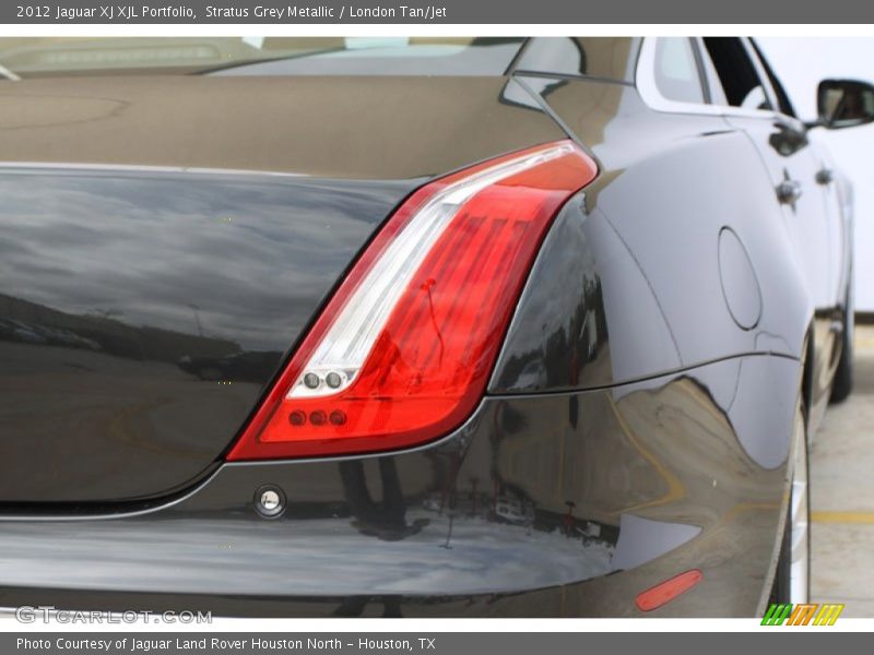 Stratus Grey Metallic / London Tan/Jet 2012 Jaguar XJ XJL Portfolio