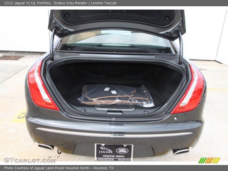 Stratus Grey Metallic / London Tan/Jet 2012 Jaguar XJ XJL Portfolio