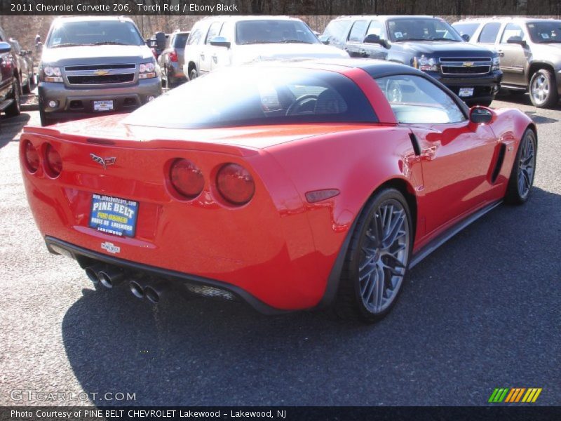 Torch Red / Ebony Black 2011 Chevrolet Corvette Z06