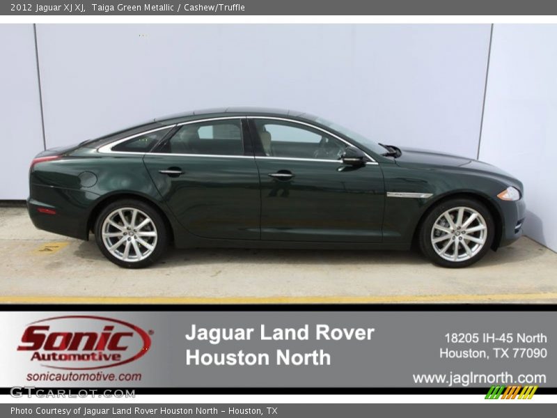 Taiga Green Metallic / Cashew/Truffle 2012 Jaguar XJ XJ