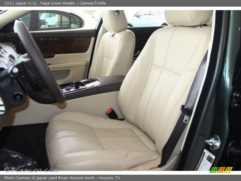 Taiga Green Metallic / Cashew/Truffle 2012 Jaguar XJ XJ