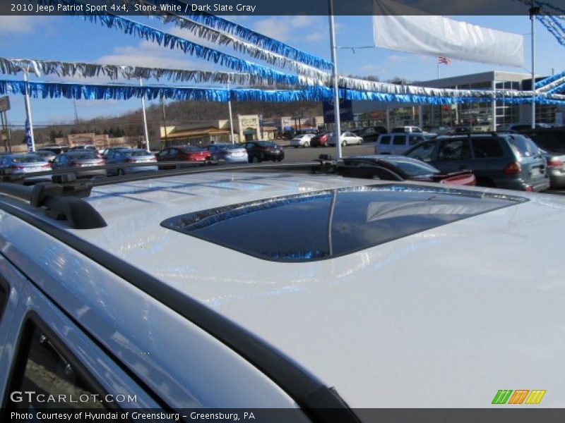 Stone White / Dark Slate Gray 2010 Jeep Patriot Sport 4x4