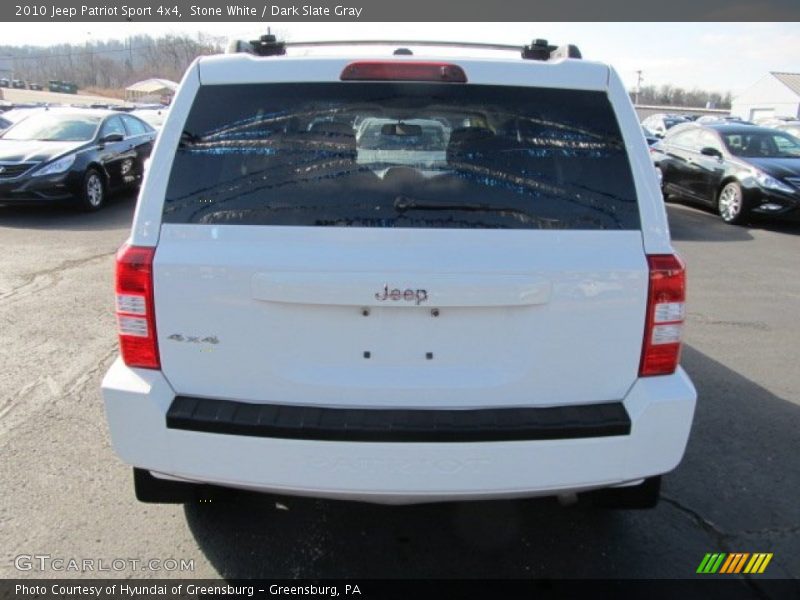 Stone White / Dark Slate Gray 2010 Jeep Patriot Sport 4x4