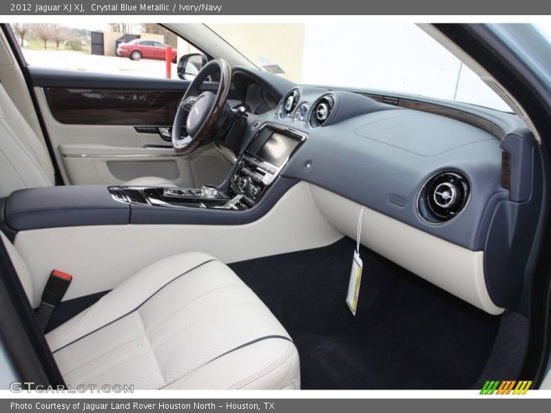  2012 XJ XJ Ivory/Navy Interior