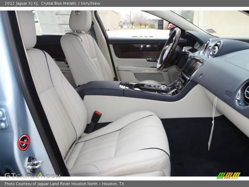  2012 XJ XJ Ivory/Navy Interior