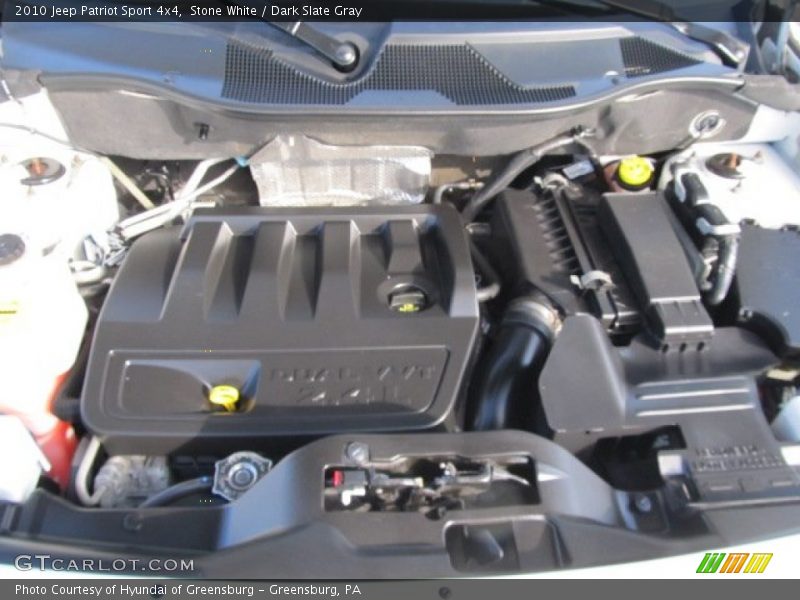 Stone White / Dark Slate Gray 2010 Jeep Patriot Sport 4x4