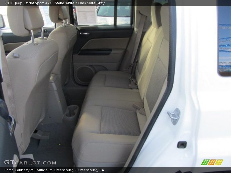 Stone White / Dark Slate Gray 2010 Jeep Patriot Sport 4x4