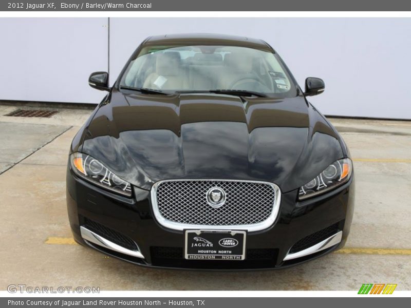 Ebony / Barley/Warm Charcoal 2012 Jaguar XF