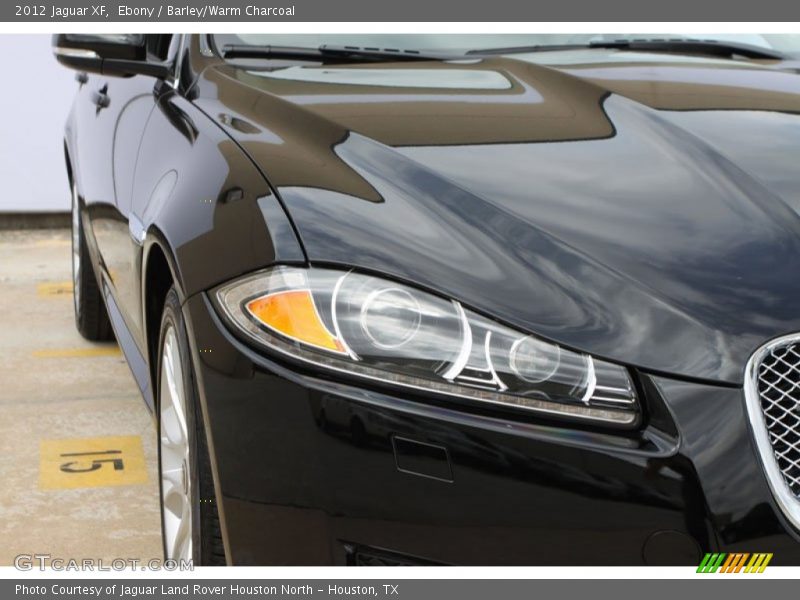 Ebony / Barley/Warm Charcoal 2012 Jaguar XF