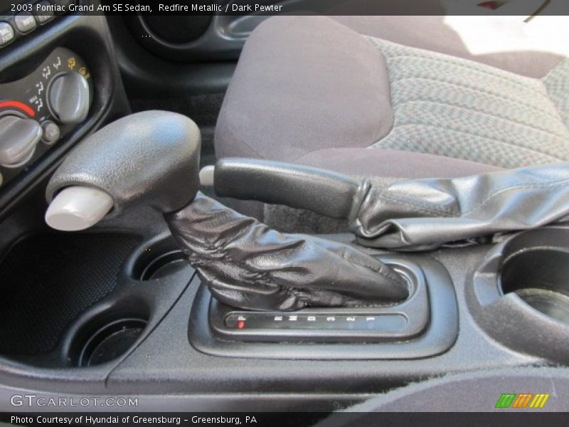 Redfire Metallic / Dark Pewter 2003 Pontiac Grand Am SE Sedan