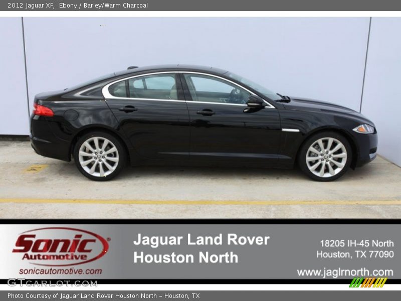 Ebony / Barley/Warm Charcoal 2012 Jaguar XF