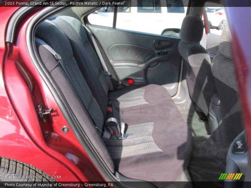 Redfire Metallic / Dark Pewter 2003 Pontiac Grand Am SE Sedan