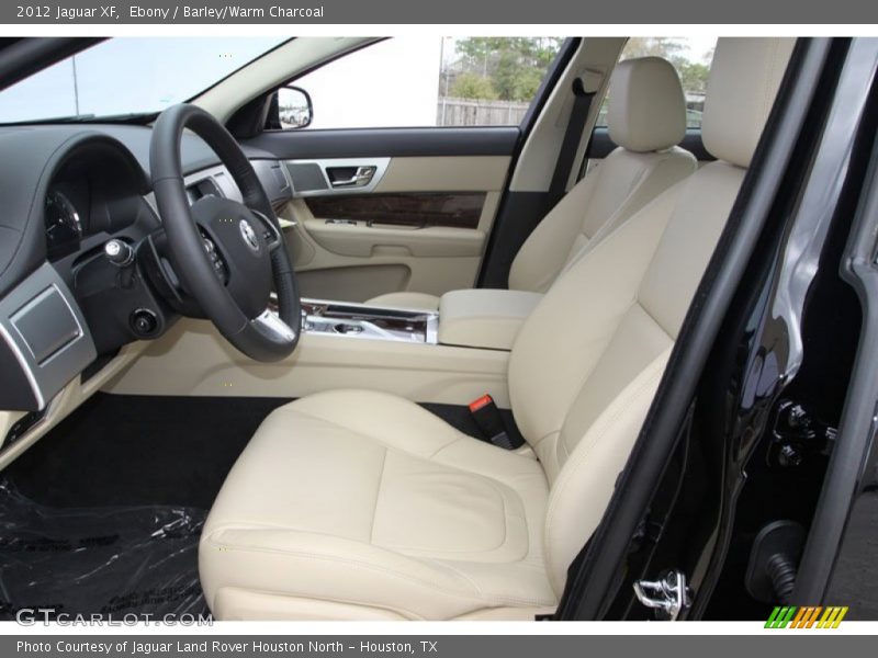 Ebony / Barley/Warm Charcoal 2012 Jaguar XF