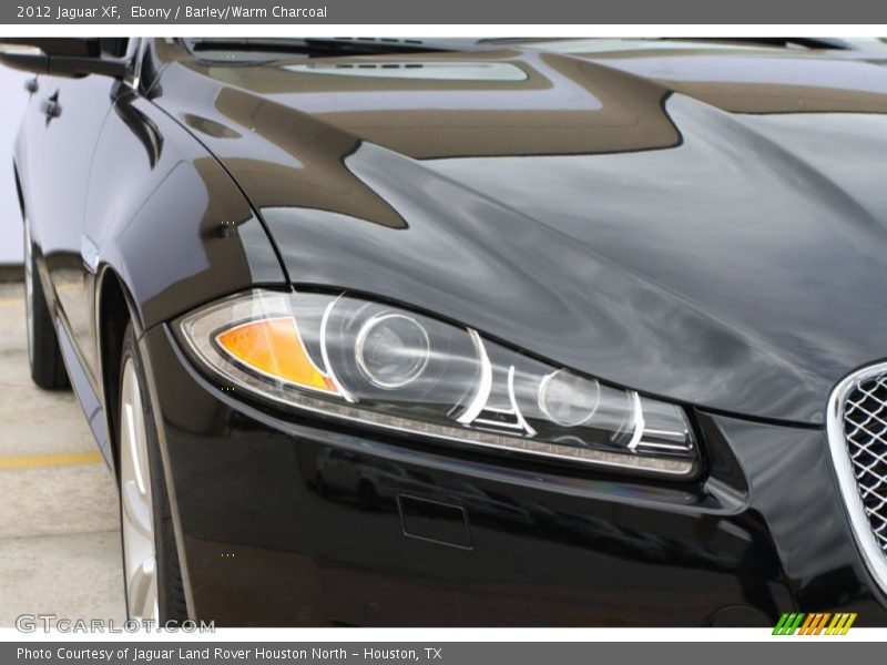 Ebony / Barley/Warm Charcoal 2012 Jaguar XF