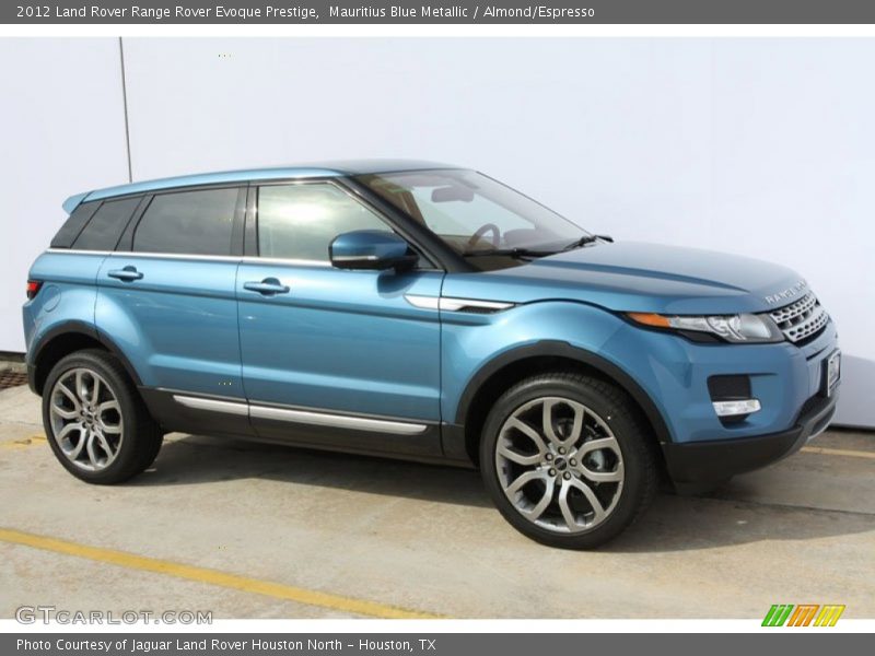 2012 Range Rover Evoque Prestige Mauritius Blue Metallic