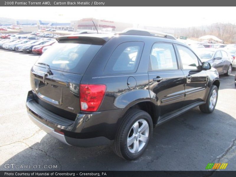 Carbon Black Metallic / Ebony 2008 Pontiac Torrent AWD