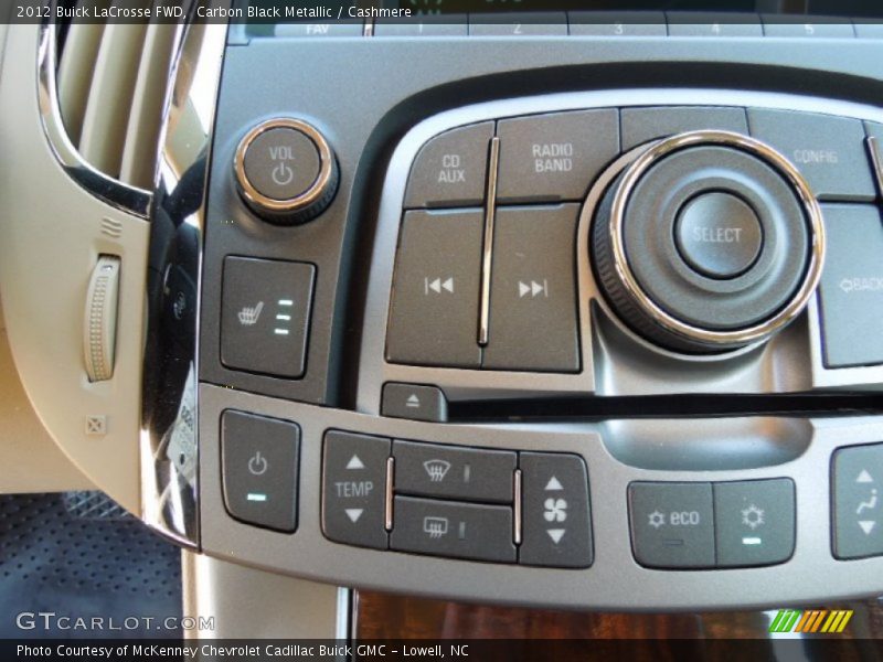 Carbon Black Metallic / Cashmere 2012 Buick LaCrosse FWD