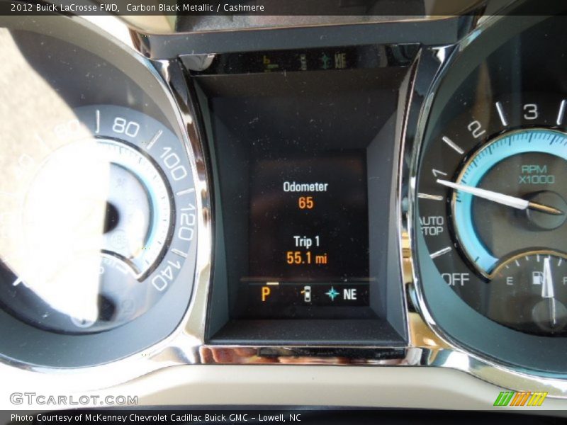 Carbon Black Metallic / Cashmere 2012 Buick LaCrosse FWD