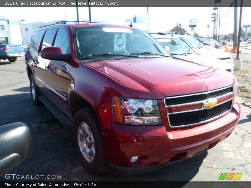 Red Jewel Tintcoat / Ebony 2011 Chevrolet Suburban LT 4x4