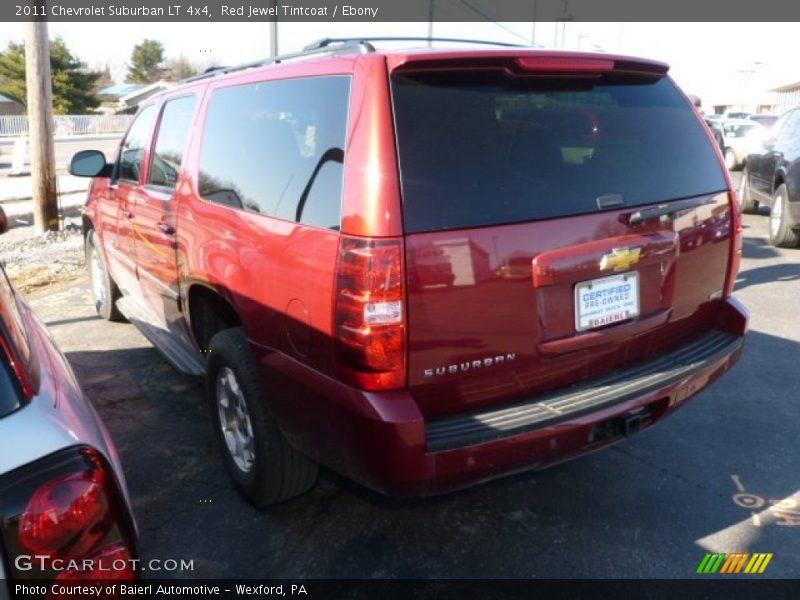 Red Jewel Tintcoat / Ebony 2011 Chevrolet Suburban LT 4x4