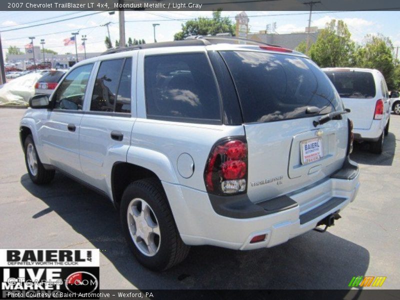 Moondust Metallic / Light Gray 2007 Chevrolet TrailBlazer LT 4x4
