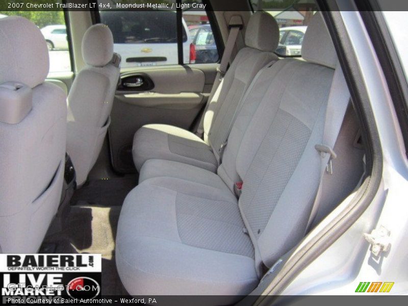 Moondust Metallic / Light Gray 2007 Chevrolet TrailBlazer LT 4x4