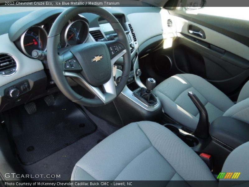 Medium Titanium Interior - 2012 Cruze Eco 