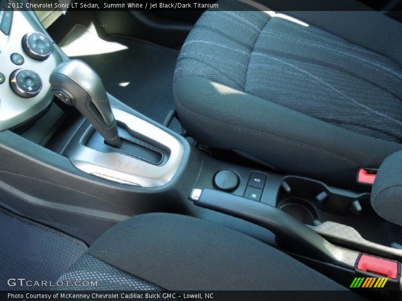 Summit White / Jet Black/Dark Titanium 2012 Chevrolet Sonic LT Sedan