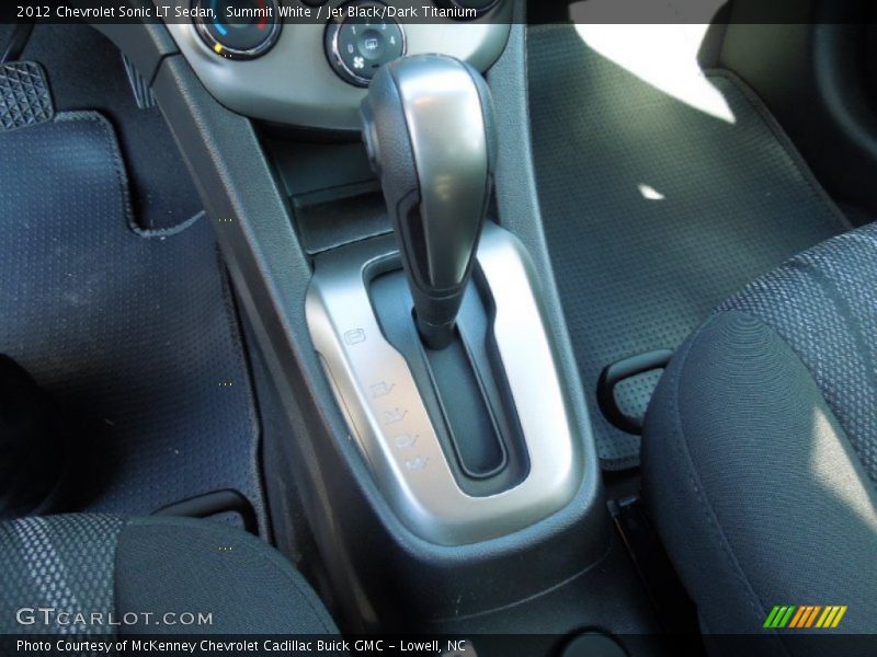 Summit White / Jet Black/Dark Titanium 2012 Chevrolet Sonic LT Sedan