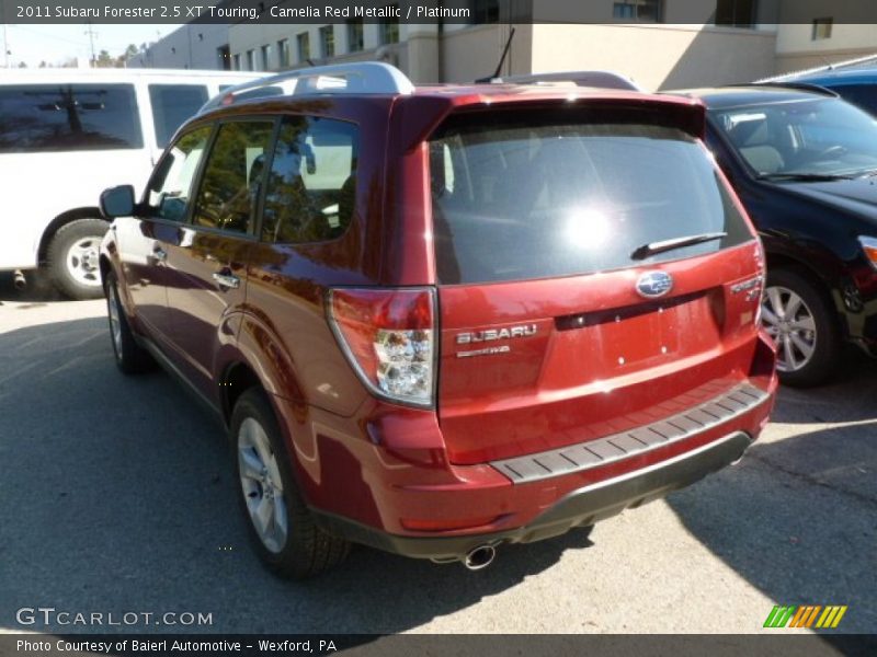 Camelia Red Metallic / Platinum 2011 Subaru Forester 2.5 XT Touring