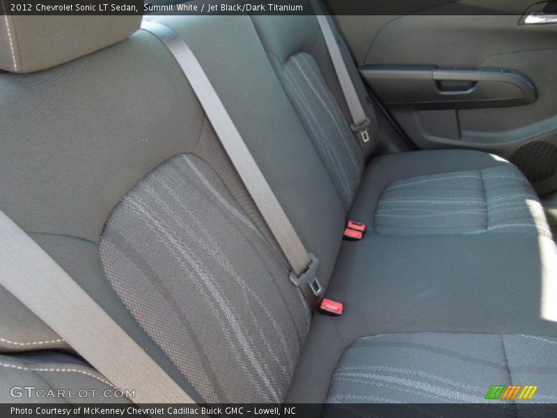 Summit White / Jet Black/Dark Titanium 2012 Chevrolet Sonic LT Sedan