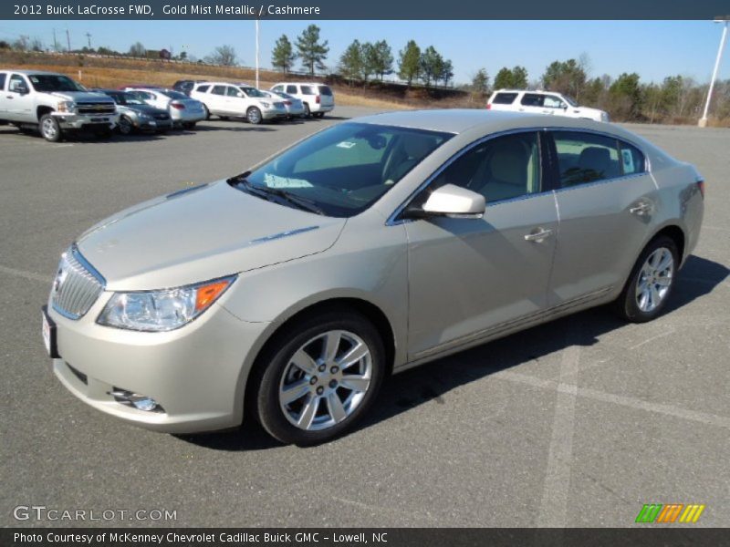 Gold Mist Metallic / Cashmere 2012 Buick LaCrosse FWD