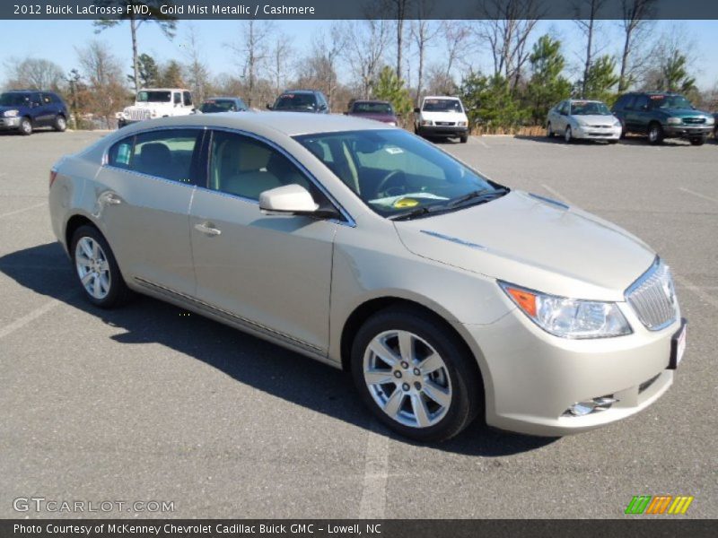 Gold Mist Metallic / Cashmere 2012 Buick LaCrosse FWD