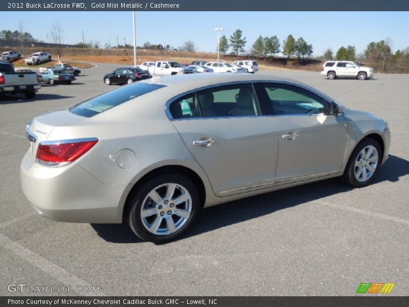 Gold Mist Metallic / Cashmere 2012 Buick LaCrosse FWD