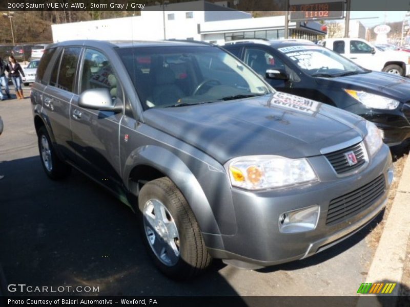 Storm Gray / Gray 2006 Saturn VUE V6 AWD