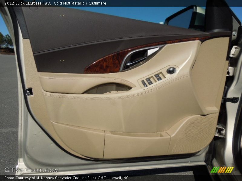 Gold Mist Metallic / Cashmere 2012 Buick LaCrosse FWD