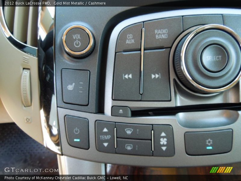 Gold Mist Metallic / Cashmere 2012 Buick LaCrosse FWD